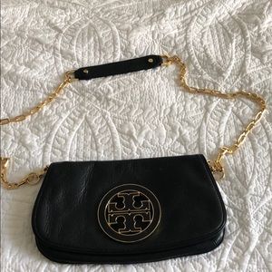 Black Tory Burch crossbody purse